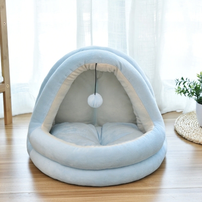 Nest Cat House Four Seasons Net Red Cat Closed Yurt: Your Feline's Cozy Retreat