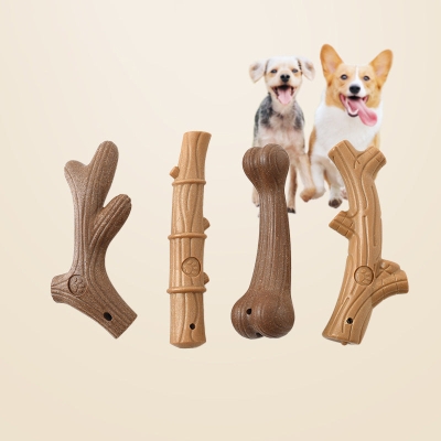 Interactive Pet Dog Chew Toy for Small Dogs - Teeth Cleaning and Training Supplies