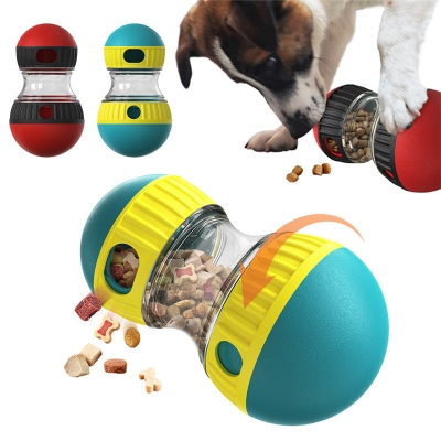 Interactive Food Dispensing Dog Toy - Slow Feeder Puzzle Ball for Stomach Health & Intelligence Boost