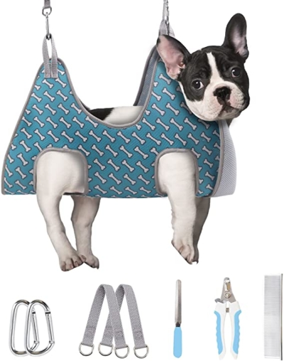 Pet Grooming Hammock Chest Harness For Cats And Dogs Relaxation