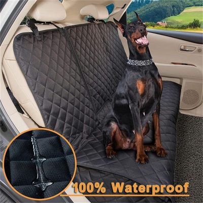 Dog Car Seat Cover Waterproof Car Rear Back Mat Pet Carrier Travel Hammock Non-slip Folding Safety Cushion Protector Pet Supply