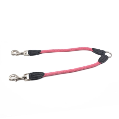Double-Headed One-To-Two Nylon Dog Leash Reflective