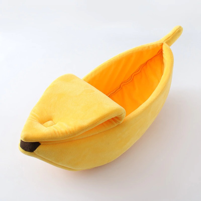 Funny Banana Cat Bed House - Cozy and Cute Pet Haven
