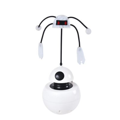 Three in one robot tumbler laser cat toy