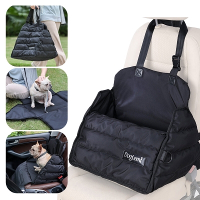 Car Front And Rear Seat Dog Pad Multi-functional Anti Splash Autumn And Winter Pet Bag