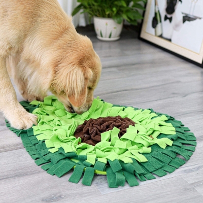Mat Dog Puzzle Toy Pet Snack Mat Boring Interactive Game Training Blanket