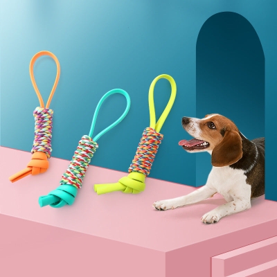 Dog Chewing Pet Toy Resistant To Bite Molar Teeth Cleaning Pets Supplies
