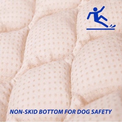 Furrybaby Dog Bed Mat Soft Crate Mat with Anti-Slip Bottom Machine Washable Pet Mattress