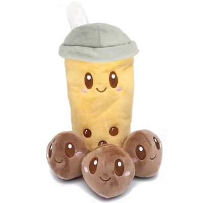 Large Boba Tea Interactive Dog Toy