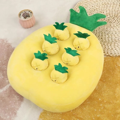 Pineapple Interactive Nosework Dog Toy