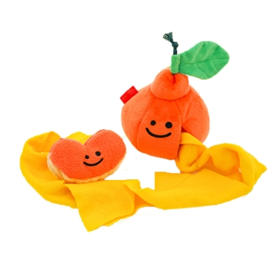 Orange Interactive Nosework Dog Toy