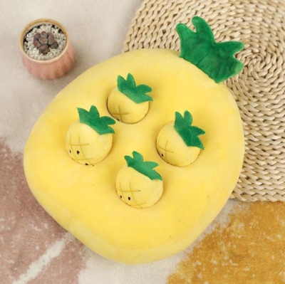 Pineapple Interactive Nosework Dog Toy