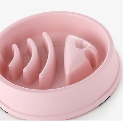 Small Fish Shaped Slow Feeder Bowl