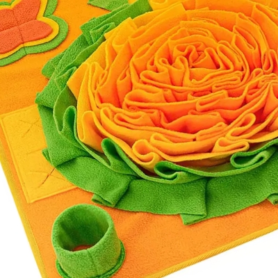 Advanced Orange Nosework Snuffle Mat